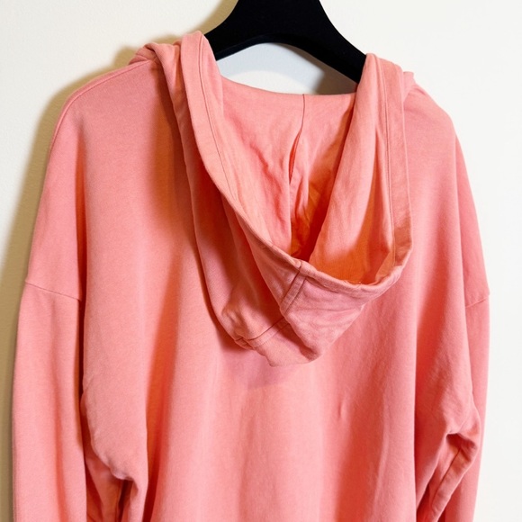Sweaty Betty After Class Relaxed Pullover Hoodie In Warm Pink/orange Size 8-10 - Picture 9 of 9